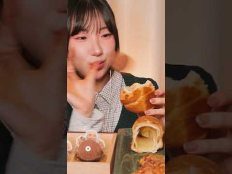 두쫀쿠 10배 맛있게 먹기..🧆🤍 #두쫀쿠 #두바이쫀득쿠키 #mukbang #asmr #먹방asmr #디저트39