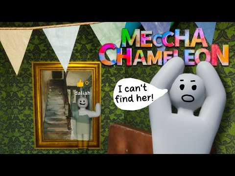 Hide and... Paint?! Catch Me If You Can 🖌️【 Meccha Chameleon 】