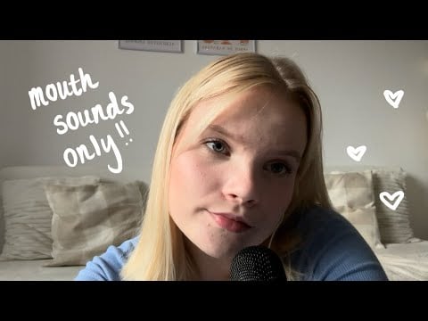 ASMR 15 minutes of pure mouth sounds 💋 | no talking