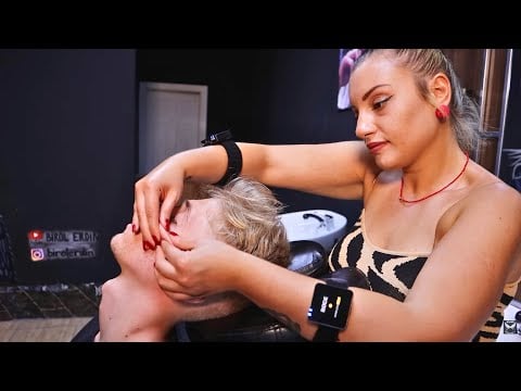 [HEAD MASSAGE ASMR] Calming Chair Therapy