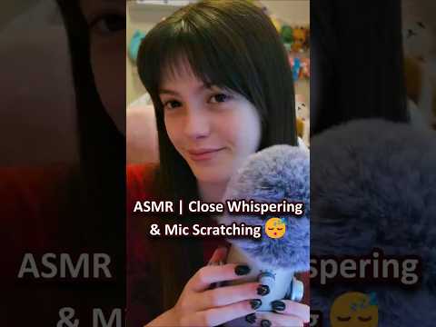 ASMR | Close Whispering & Mic Scratching 😴 ─♡─ #asmr