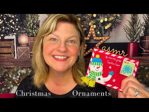 ASMR | Over 30 Christmas Ornaments Part 1 | Tingly Tapping & Scratching Cozy Triggers 🎄🎅❄