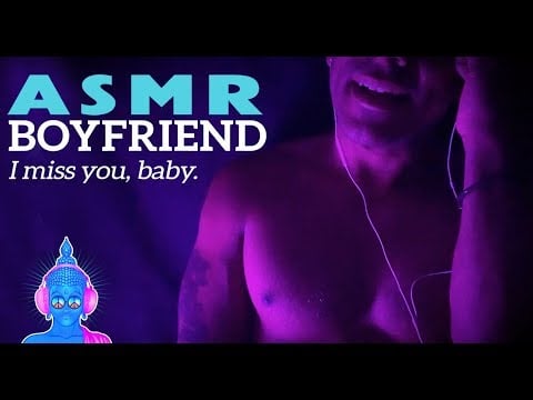 ASMR 😘  LATIN BOYFRIEND / I MISS YOU, BABY / SPANISH WHISPERS ⚠️  WARNING I'm Shirtless! 👕