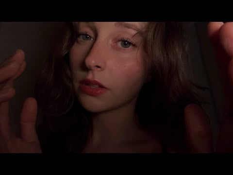 SUPER CLOSE ASMR repeating “relax” (with and without background music)