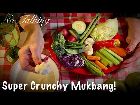 ASMR Crunchiest Vegetable Mukbang! Request! (No Talking) ASMR