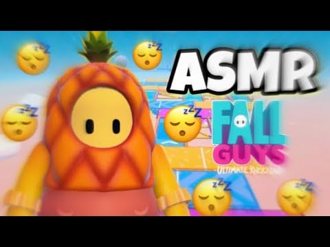 ASMR français SLOW très relaxant pour t’endormir sur Fall guys 😴😴