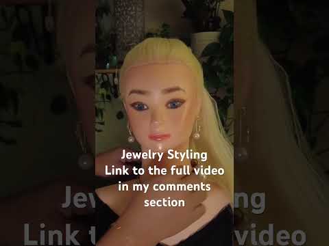 #asmr #jewelry #styling #pearl #sound #hairbrushing #jewellery #triggers #foryou