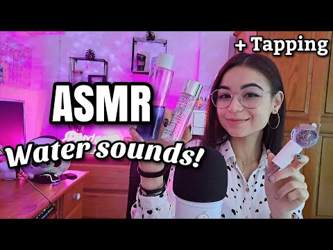 ASMR WATER SOUNDS💦| ASMR con agua!😴 | ASMR sonidos líquidos en español para dormir profundo-Pandasmr