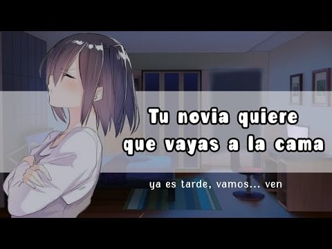 AMSR novia quiere que vayas a la cama | roleplay