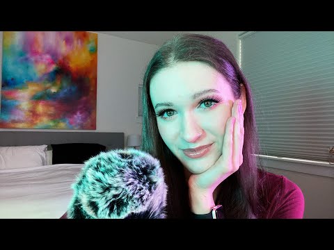 ASMR Girlfriend Comforts You After A Bad Day | Whispers & Mic Brushing [Roleplay]