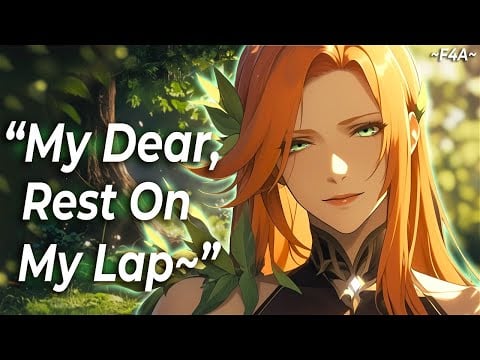Sweet Druid Comforts You in Her Grove~💚| Taking Care of You | Kisses & Cuddles | ASMR Roleplay | F4A
