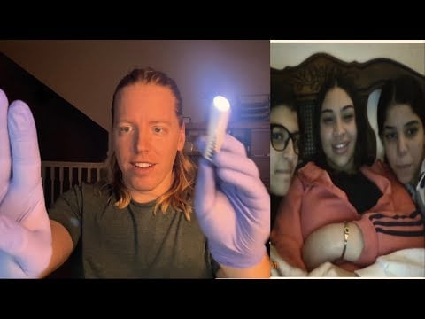 Giving Live ASMR Cranial Nerve Exams To People On Omegle