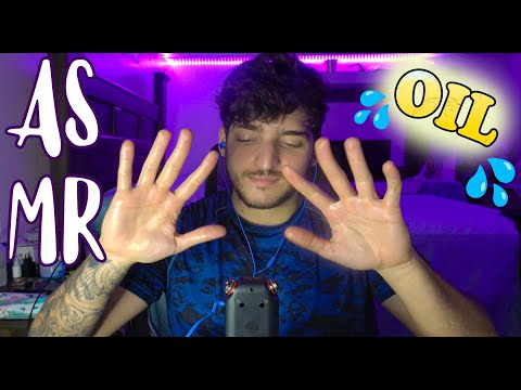 ASMR OIL SOUNDS With My HANDS 💦l HANDS SOUNDS l💦 SeluAsmr!!! 💦😪