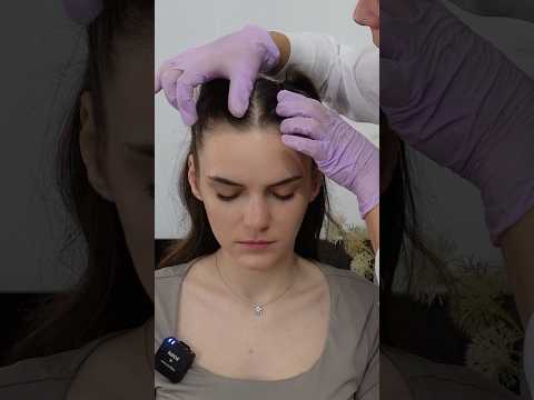 ASMR Scalp Check #asmr #scalping #asmrsounds #satisfying #satisfyingvideo #sleep #sleepsounds