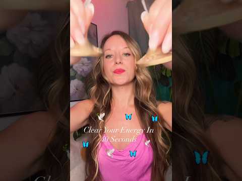 Quickly Clear Your Energy 🕊️ #energyclearing #asmrreiki #negativeenergyremoval #auracleansing