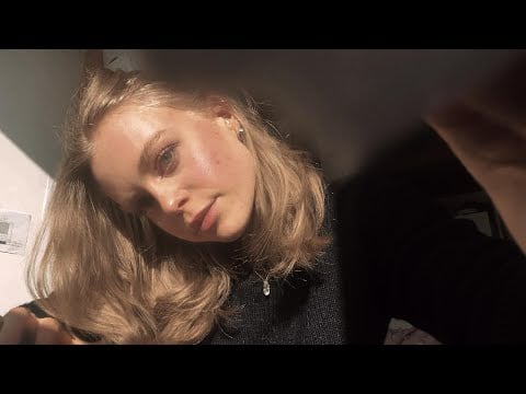 ASMR- French Student Does Your Makeup...French & English speaking