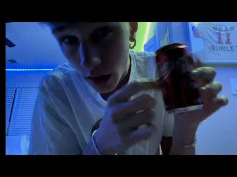 ASMR// Mouth Sounds, Hand Sounds, & Visualizations (my first vid:))