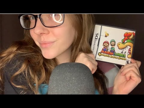 ASMR Tapping On Mario & Luigi: Bowser's Inside Story | No Talking