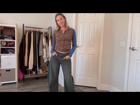 ASMR Try-On Clothing Haul *Tingly Voiceover* With Fabric Sounds and Scratching