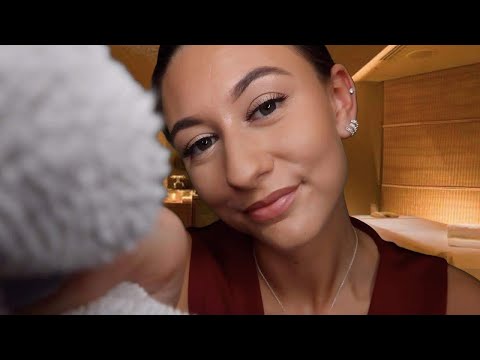 [ASMR] Relaxing Spa Roleplay To Make You Sleep (Facial, Shoulder & Scalp Massage)