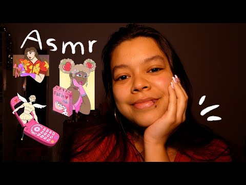 ASMR FR | Blabla sur mes dernières illustrations (je chuchote très près du micro)