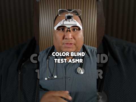 Testing You For Color Blindness | ASMR Roleplay