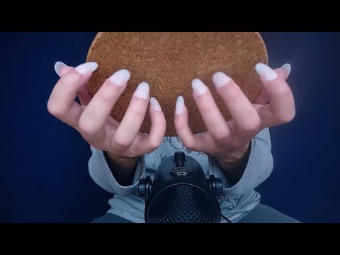 ASMR Fast & Aggressive Tapping w/ Long Nails (Random & Rhythmic) no talking