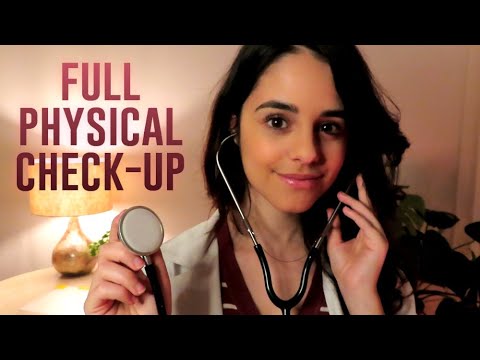 ASMR Cozy Physical Exam 🩺 Eye & Ear Exam Cranial Nerve Exam and Light triggers Medical Roleplay