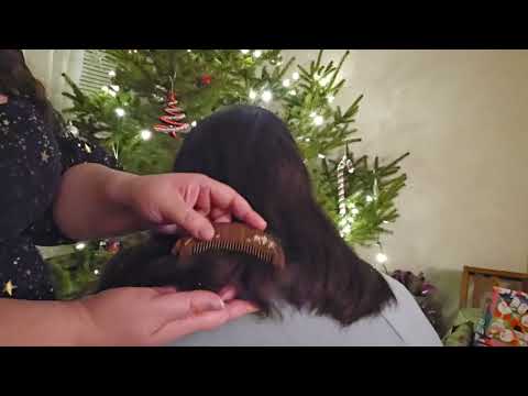 ✨️ ASMR Hair Brushing & Micro Attention (No Talking) ✨️