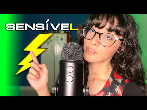 ASMR na SENSIBILIDADE MÁXIMA 🤤 999% MAIS SENSÍVEL 🤤