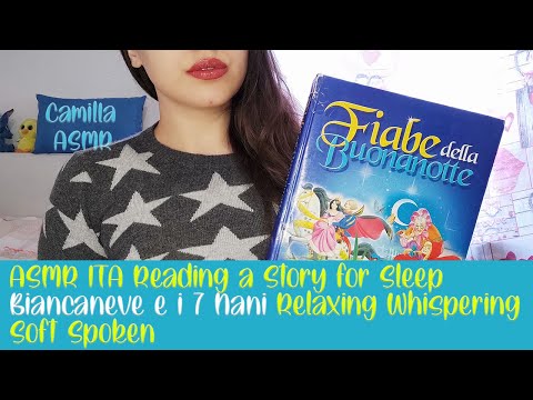 ASMR ITA: I read Snow White and the 7 Dwarfs to make you sleep | Sweet whispers💤