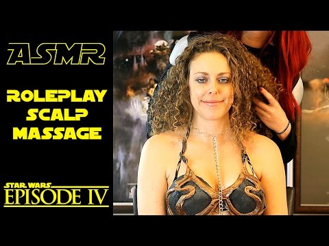 ASMR Scalp Massage Roleplay Binaural Whisper Ear to Ear Star Wars Sci Fi Episode 4