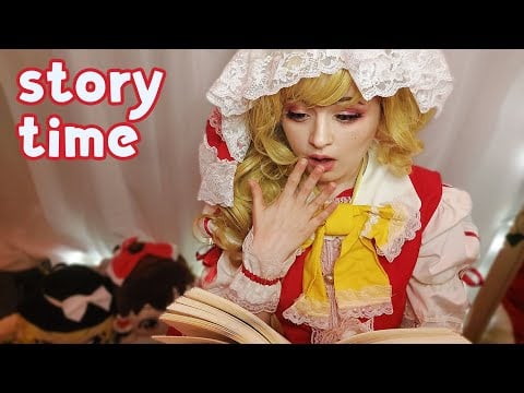 ASMR Whispered Scary Stories with Flandre Scarlet ♡ (Touhou Project Cosplay)