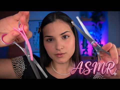 ASMR ROLEPLAY Cabeleireira Realista Corta e Hidrata seu Cabelo 💇‍♀️