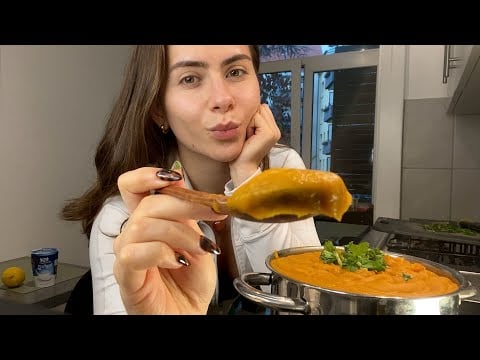 ASMR ich koche Kürbissuppe 😍