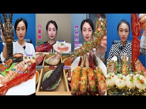 �Mega Platter Seafood Boil Mukbang ASMR | 초대형플래터해산물찜ASMR | Mega Platter Seafood Boil Mukbang ASMR