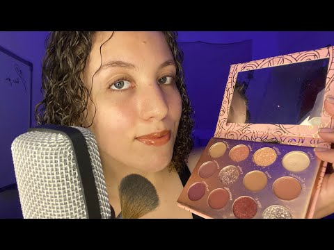 ASMR Roleplay - maquiadora debochada te preparando pro réveillon + muitos sussurros