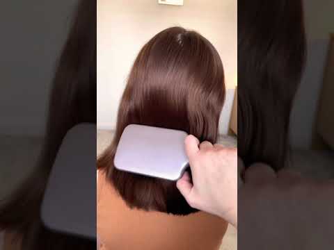 A Lo-Fi Relaxing ASMR Real Person Hair Brushing #shorts