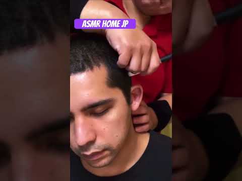 【ASMR】Ear burning and Pin-Pen Massage #インドマッサージ#asmr massage #ssmr