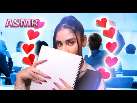 ای اس ام آر فارسی | دختر مغرور ته کلاس عاشقته(رول پلی asmr) 🤤💤