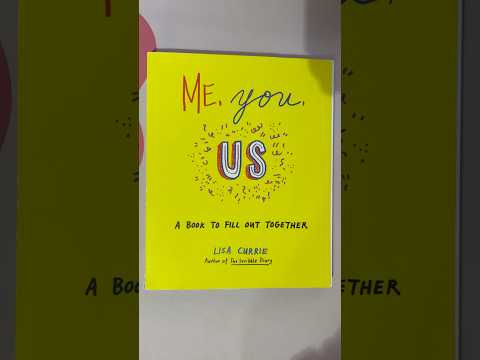 ASMR Tapping On Me, You, Us: A Book To Fill Out Together #ASMR #Shorts