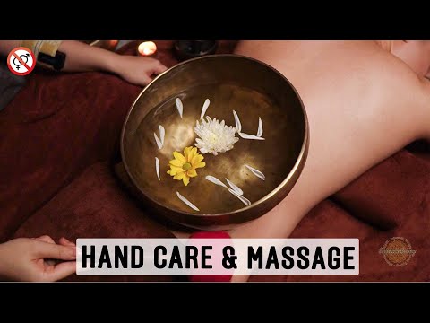 ASMR 😴 SOFT TOUCH HAND MASSAGE FOR DEEP RELAXATION & SLEEP WITH RELAXING MUSIC