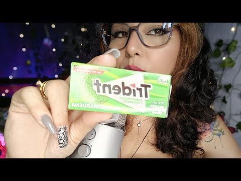 ASMR Masticando chicle y les cuento el chismecito qué menciono nanys 🤗