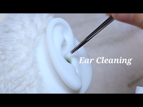 ASMR 뒷목까지 간지러운 짜릿한 귀청소 (좌우관통, 귀털제거) ✨ (No Talking) Deep Ear Cleaning
