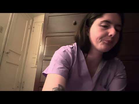 Rude school nurse treats your blister | ASMR role play