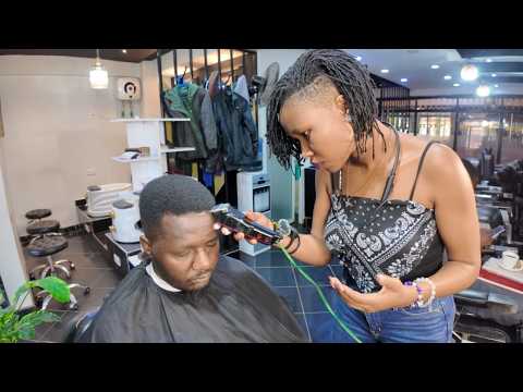 ASMR | She Didn't Stop at the Haircut 😮💈 Lady Barber Full Service ~ Shave, Massage & More