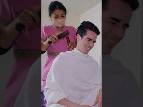 ASMR: Hammer Toksen Bamboo Full Body Massage #shorts
