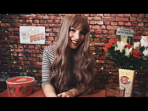 ASMR ROLEPLAY CAMARERA TE COQUETEA 💕