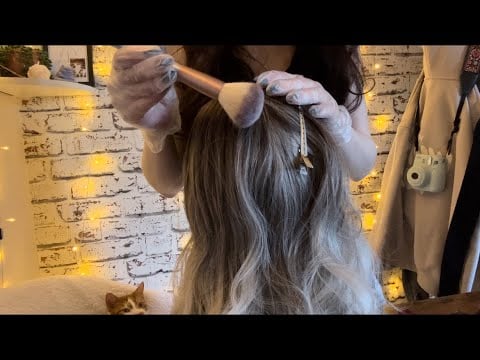 ASMR - Super Tingly Scalp Check and Treatment for Sleep 💆‍♀️