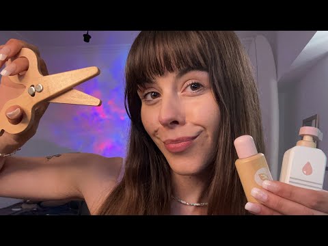 ASMR Wooden Beauty Sleep Spa ☁️ (layered sounds✨)